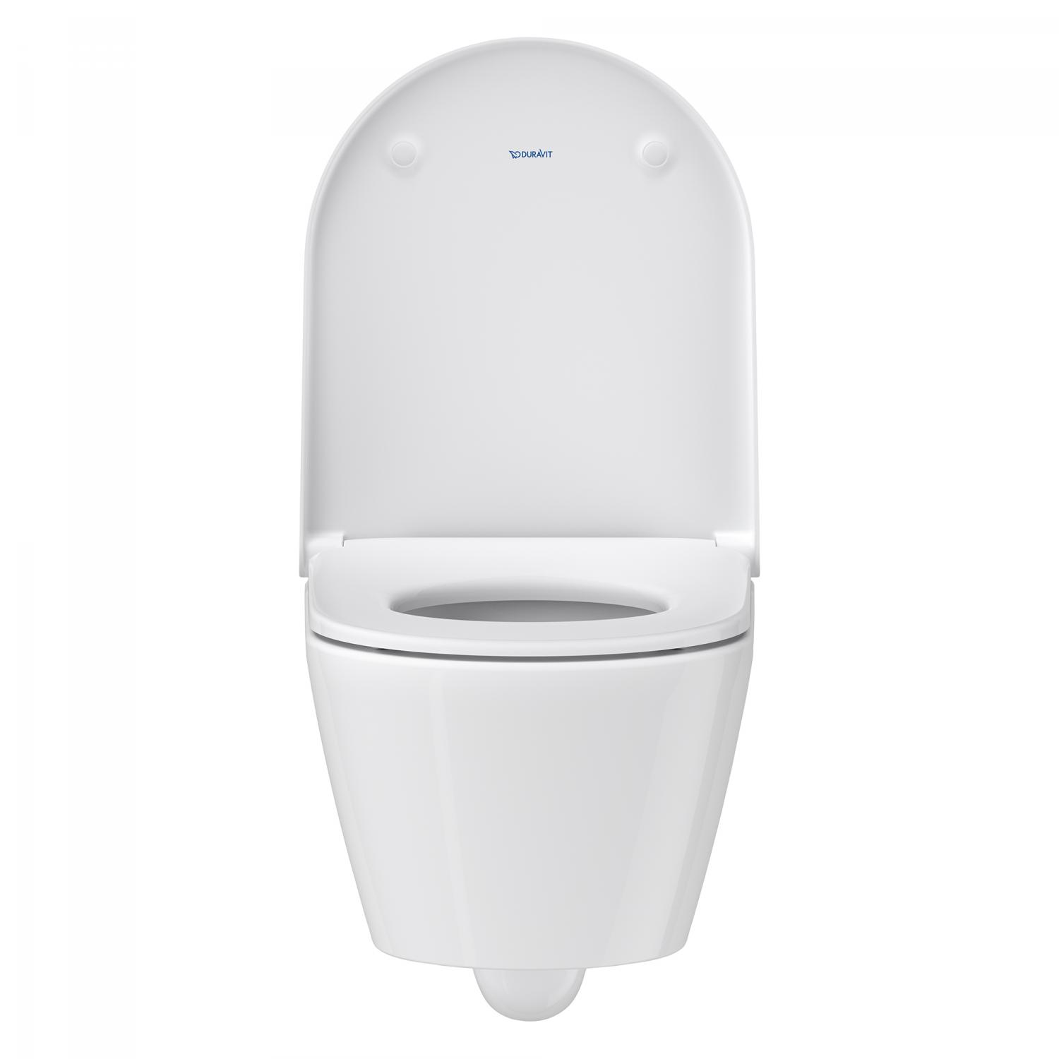 Vas WC Duravit 2588090000, D-Neo, montaj suspendat, zona montaj interior, tip clatire jet de apa, alb [11]