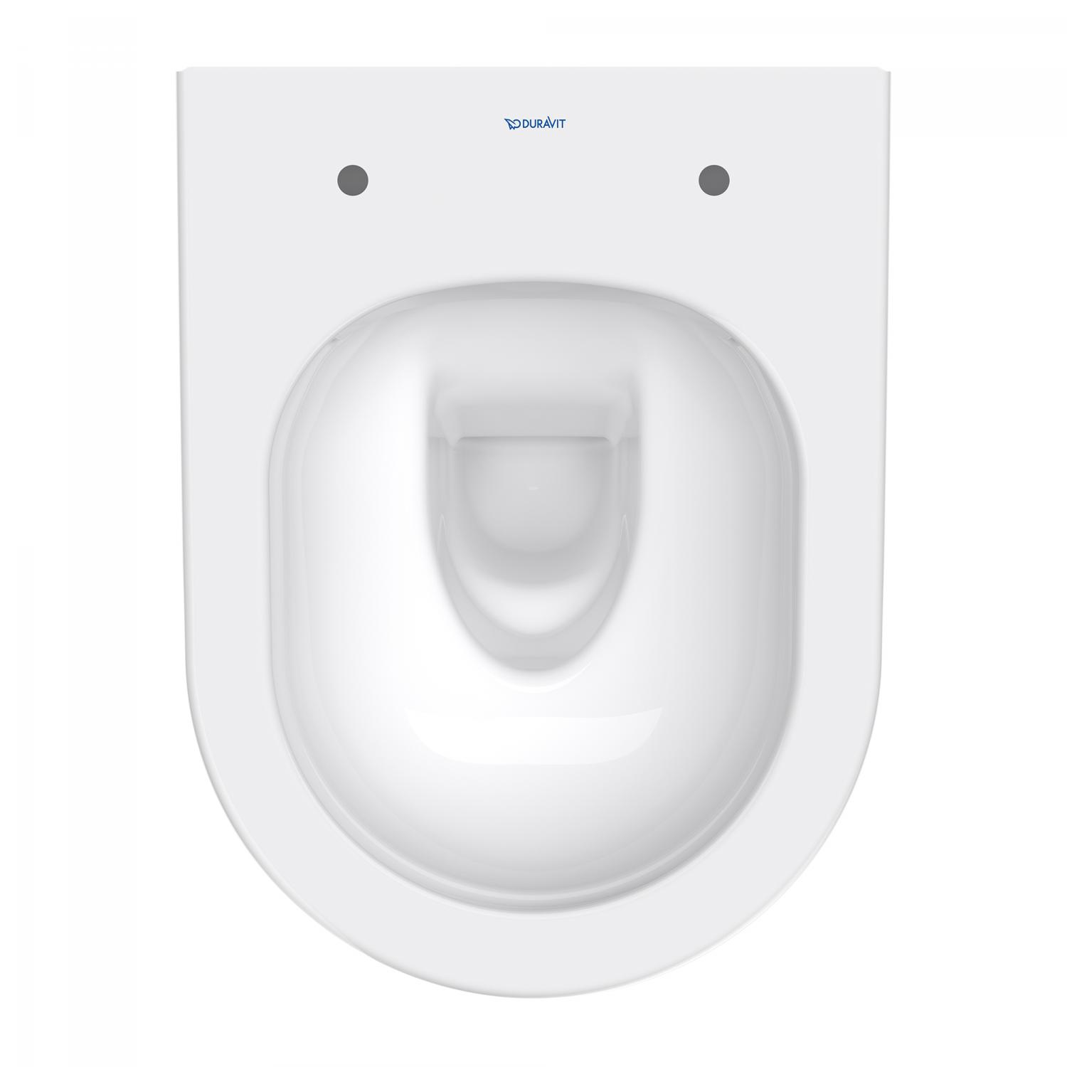 Vas WC Duravit 2588090000, D-Neo, montaj suspendat, zona montaj interior, tip clatire jet de apa, alb [1]