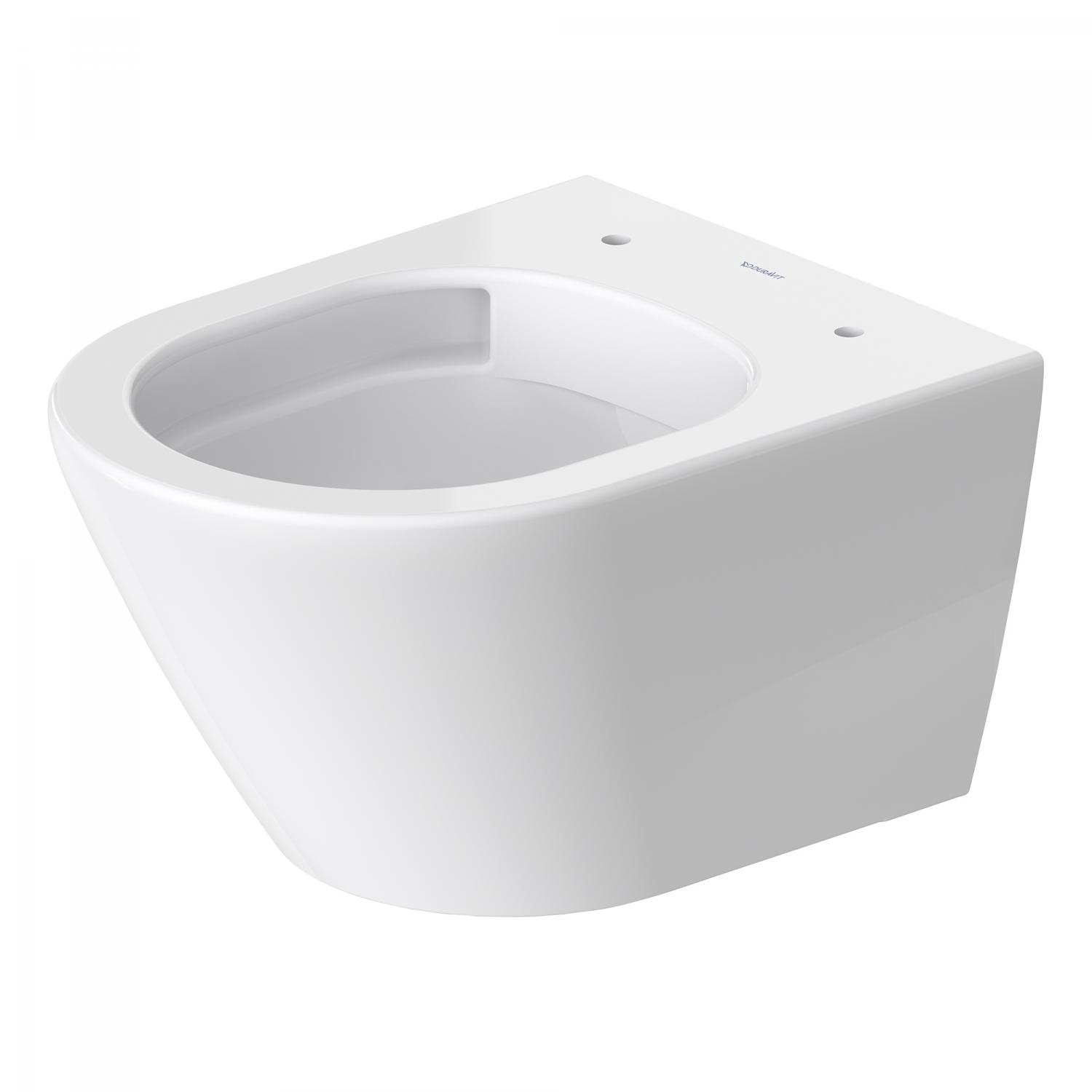Duravit  Wc duravit d-neo, suspendat, rimless, fara capac, alb, 2588090000