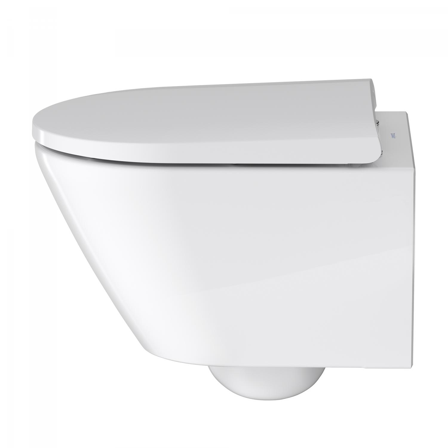 Vas WC Duravit 2588090000, D-Neo, montaj suspendat, zona montaj interior, tip clatire jet de apa, alb [13]