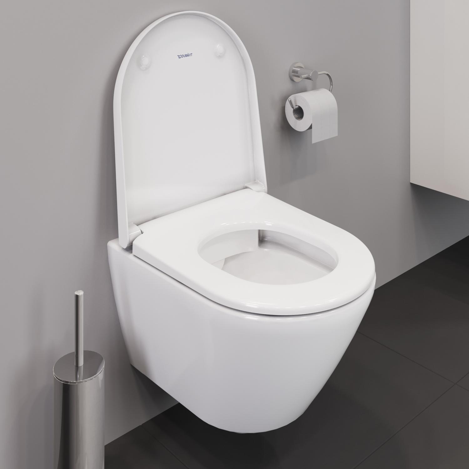 Vas WC Duravit 2588090000, D-Neo, montaj suspendat, zona montaj interior, tip clatire jet de apa, alb [3]