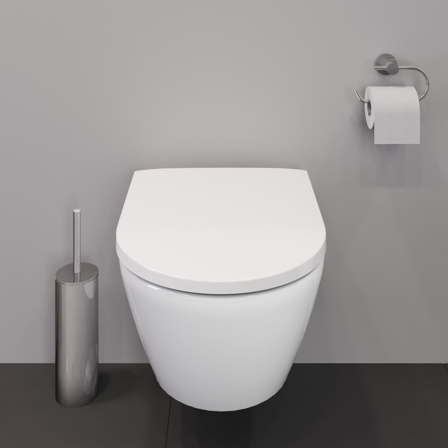 Vas WC Duravit 2588090000, D-Neo, montaj suspendat, zona montaj interior, tip clatire jet de apa, alb [5]
