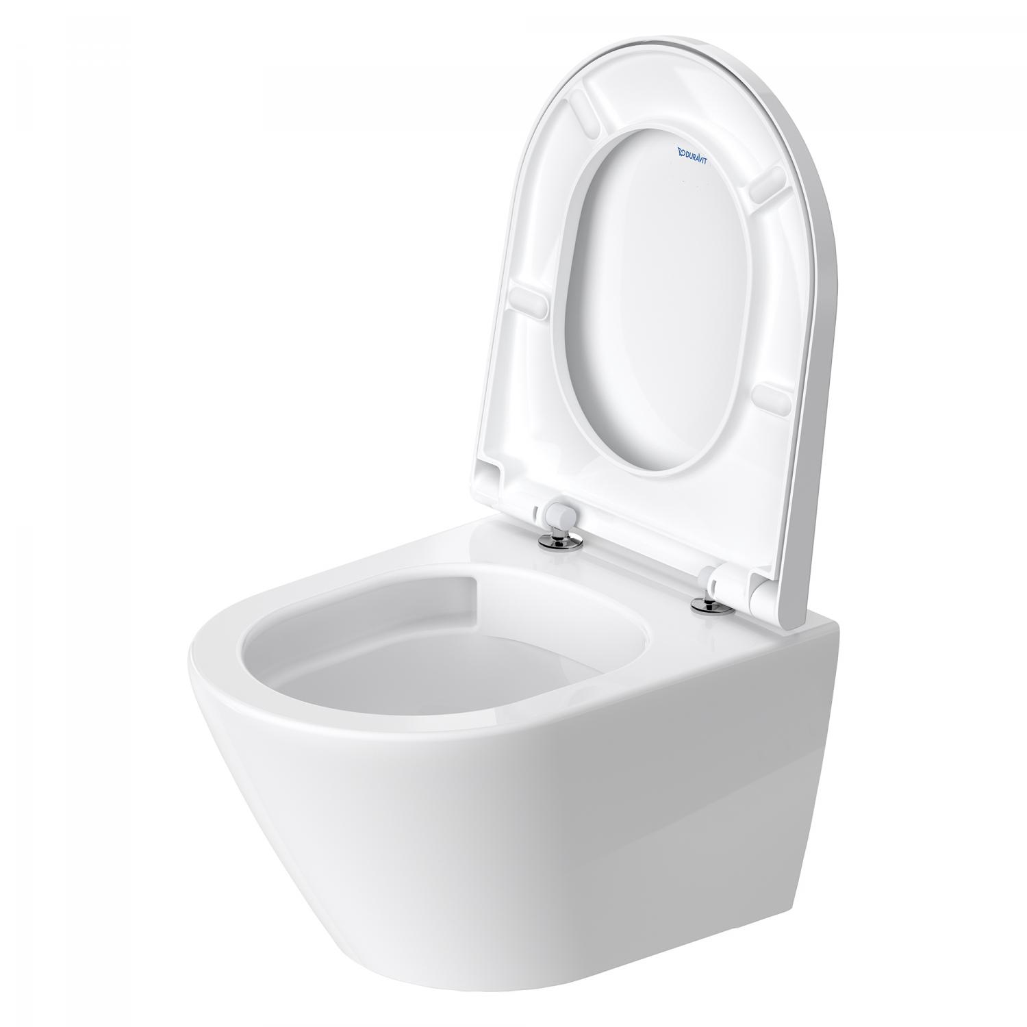 Vas WC Duravit 2588090000, D-Neo, montaj suspendat, zona montaj interior, tip clatire jet de apa, alb [10]