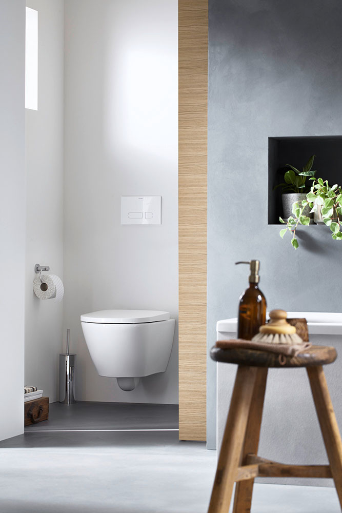 Vas WC Duravit 2577090000, D-Neo, montaj suspendat, tip clatire jet de apa, tip evacuare orizontala, alb [14]