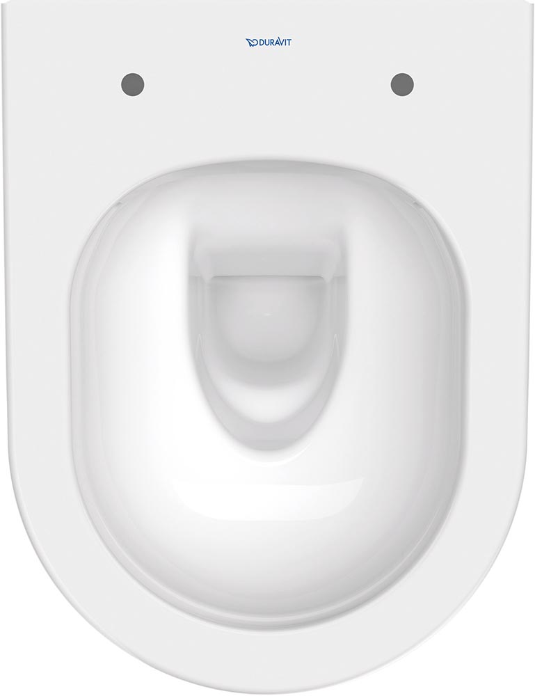 Vas WC Duravit 2587090000, D-Neo, montaj suspendat, tip clatire jet de apa, tip evacuare orizontala, alb [1]