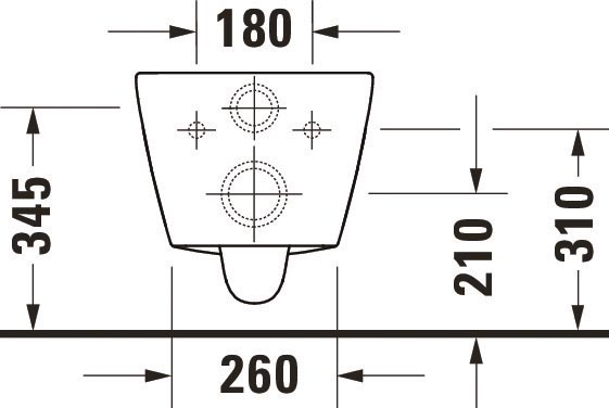 Vas WC Duravit 2587090000, D-Neo, montaj suspendat, tip clatire jet de apa, tip evacuare orizontala, alb [18]