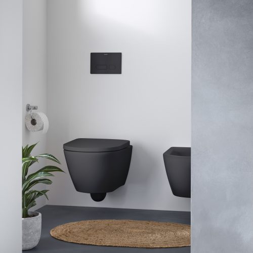 Vas WC Duravit 2577098900, D-Neo, montaj suspendat, tip clatire jet de apa, tip evacuare orizontala, antracit [8]