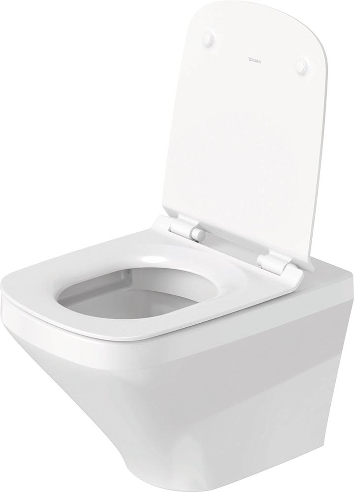 Set vas WC Duravit 45510900A1, DuraStyle, montaj suspendat, tip clatire jet de apa, tip evacuare orizontala, alb [3]