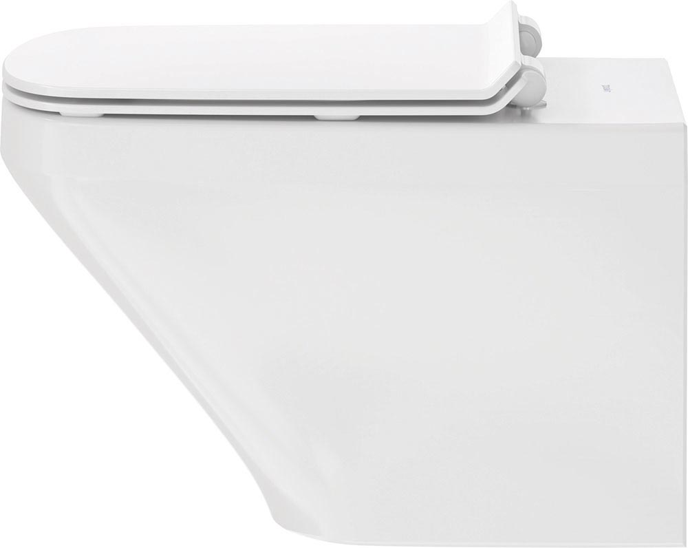 Set vas WC Duravit 45510900A1, DuraStyle, montaj suspendat, tip clatire jet de apa, tip evacuare orizontala, alb [2]