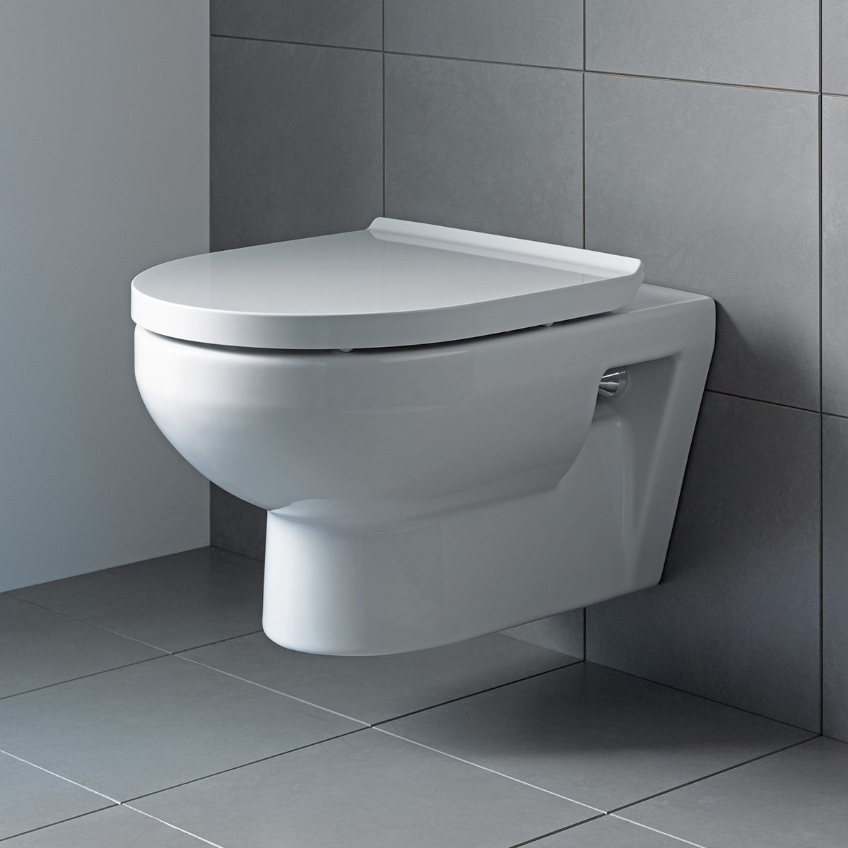 Vas WC Duravit 45620900A1, DuraStyle, montaj suspendat, tip clatire jet de apa, tip evacuare orizontala, alb [9]