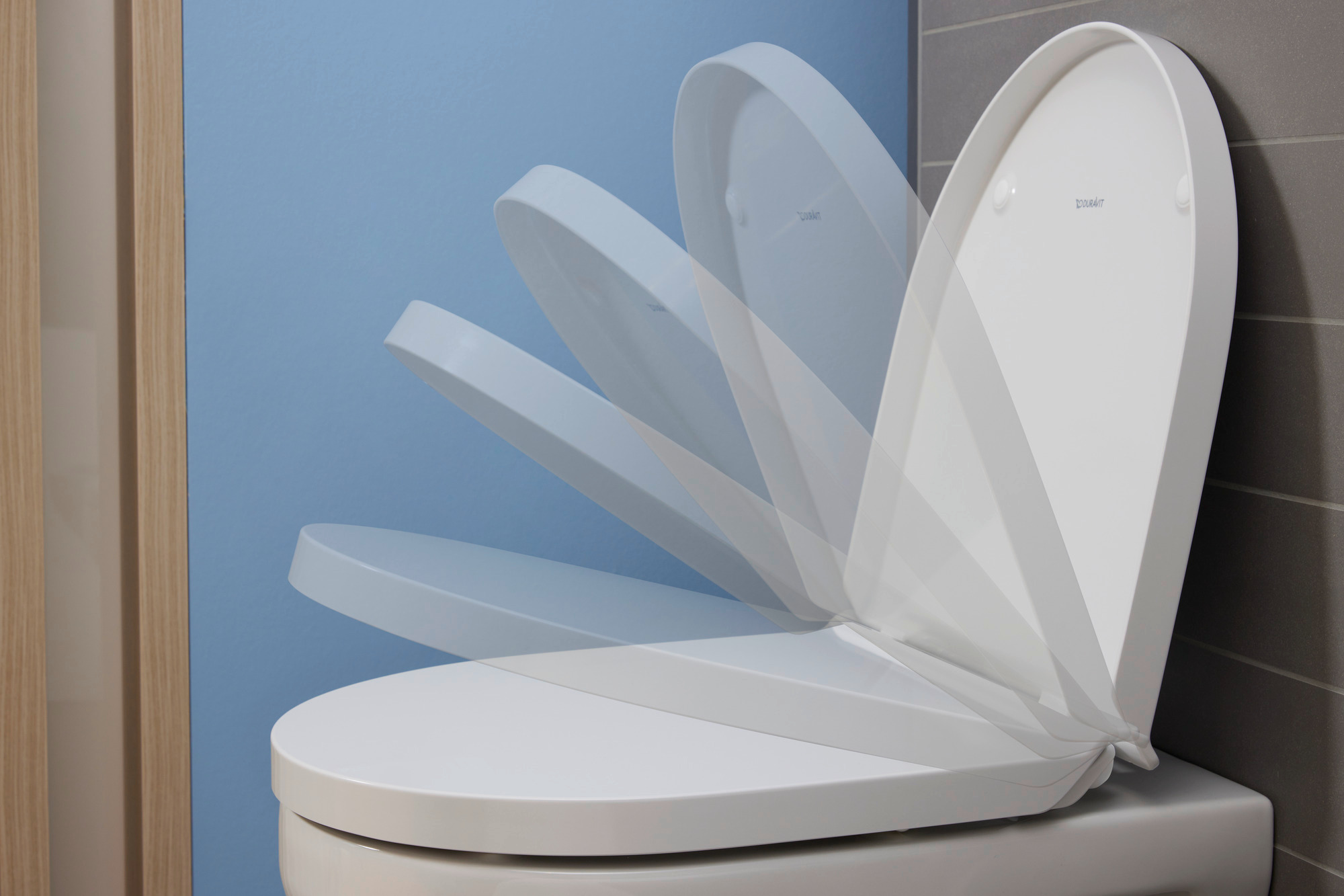 Vas WC Duravit 45620900A1, DuraStyle, montaj suspendat, tip clatire jet de apa, tip evacuare orizontala, alb [15]