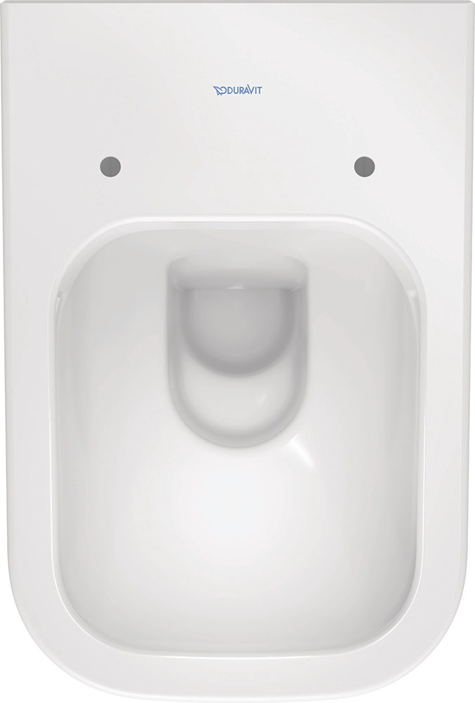 Vas WC Duravit 2222090000, Happy D.2, montaj suspendat, tip clatire jet de apa, tip evacuare orizontala, alb [1]
