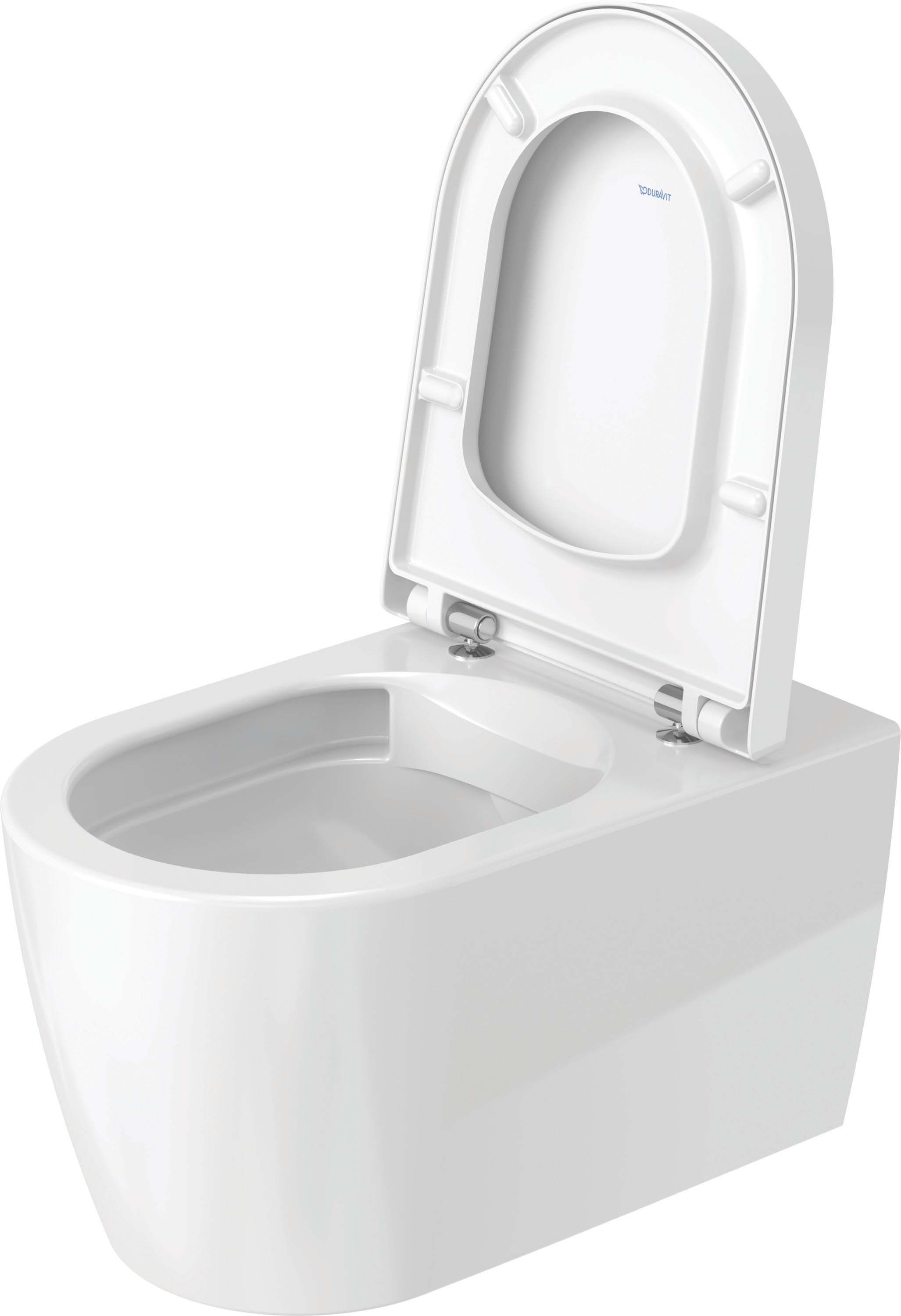 Set vas WC Duravit 45290900A1, Me by Starck, montaj suspendat, zona montaj interior, tip clatire jet de apa, alb [4]