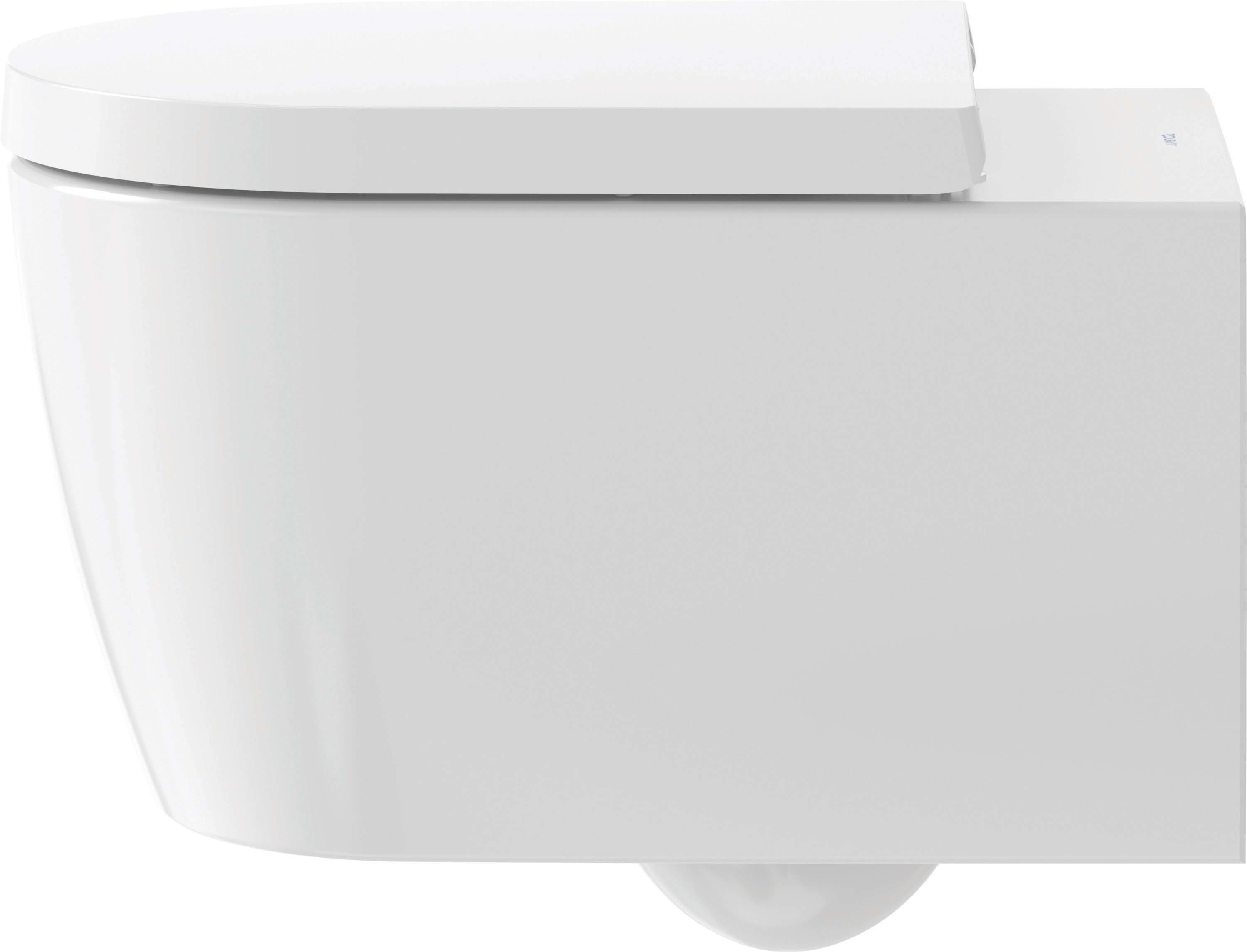 Set vas WC Duravit 45290900A1, Me by Starck, montaj suspendat, zona montaj interior, tip clatire jet de apa, alb [2]