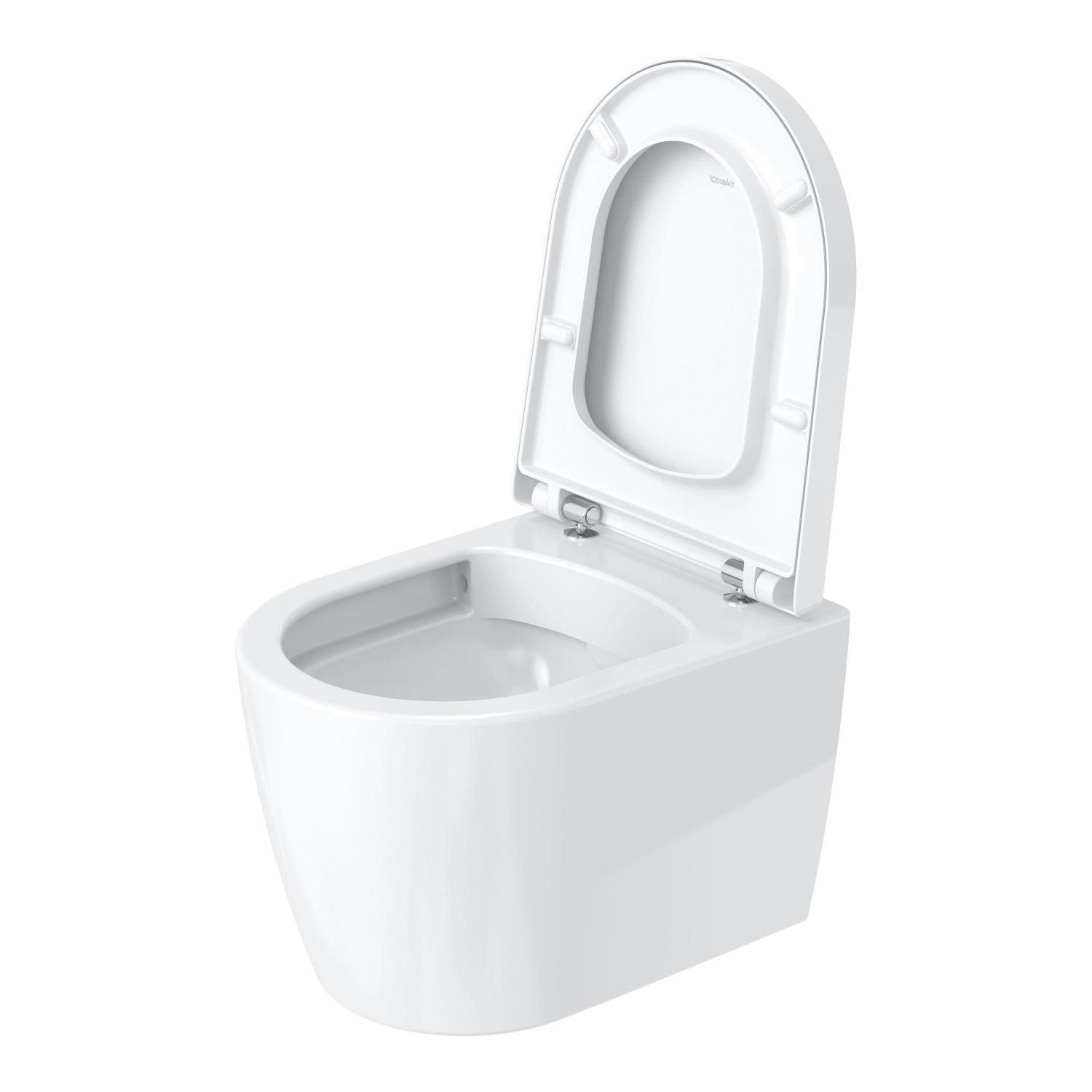 Vas WC Duravit 2530090000, Me by Starck, montaj suspendat, zona montaj interior, tip clatire jet de apa, alb [12]