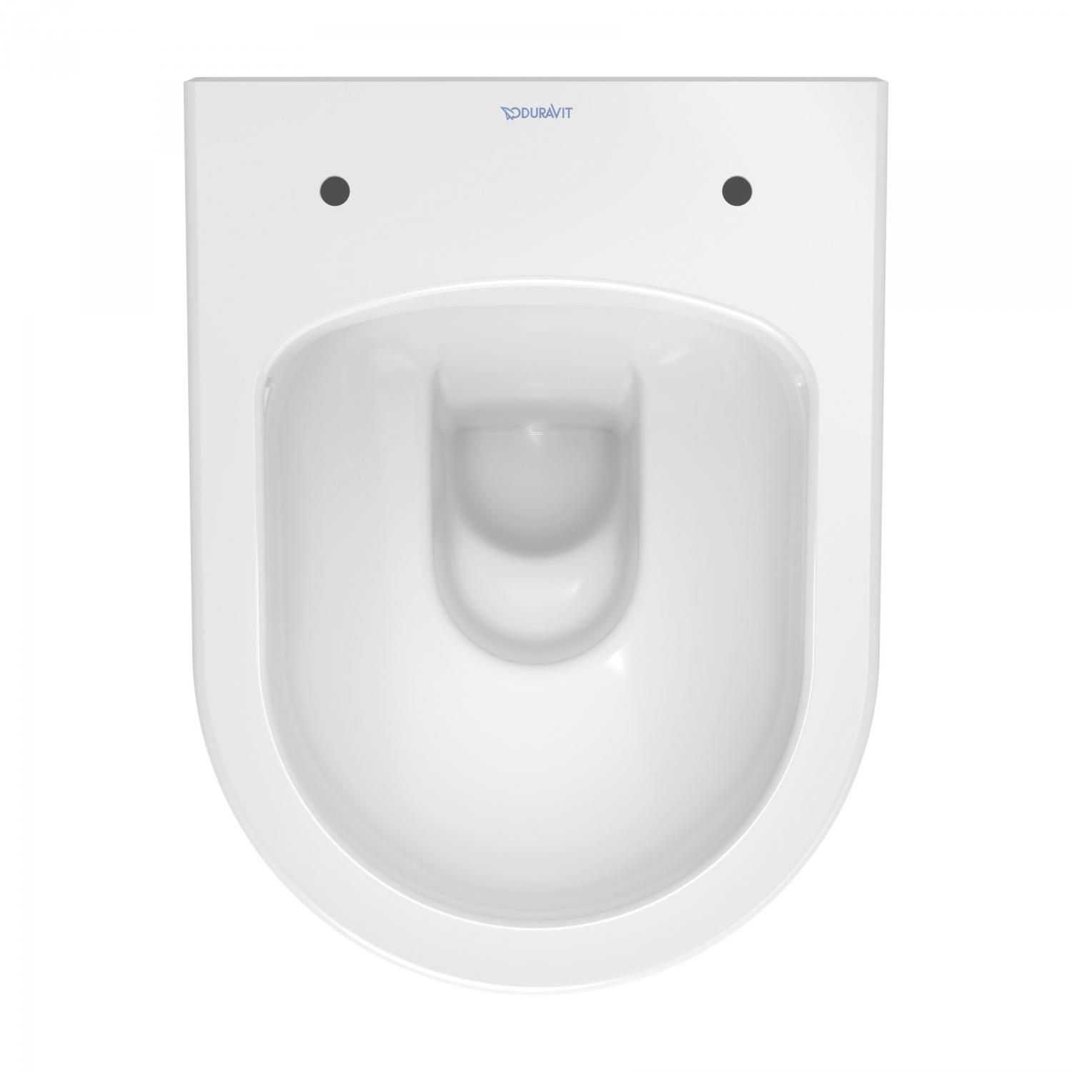 Vas WC Duravit 2530090000, Me by Starck, montaj suspendat, zona montaj interior, tip clatire jet de apa, alb [1]