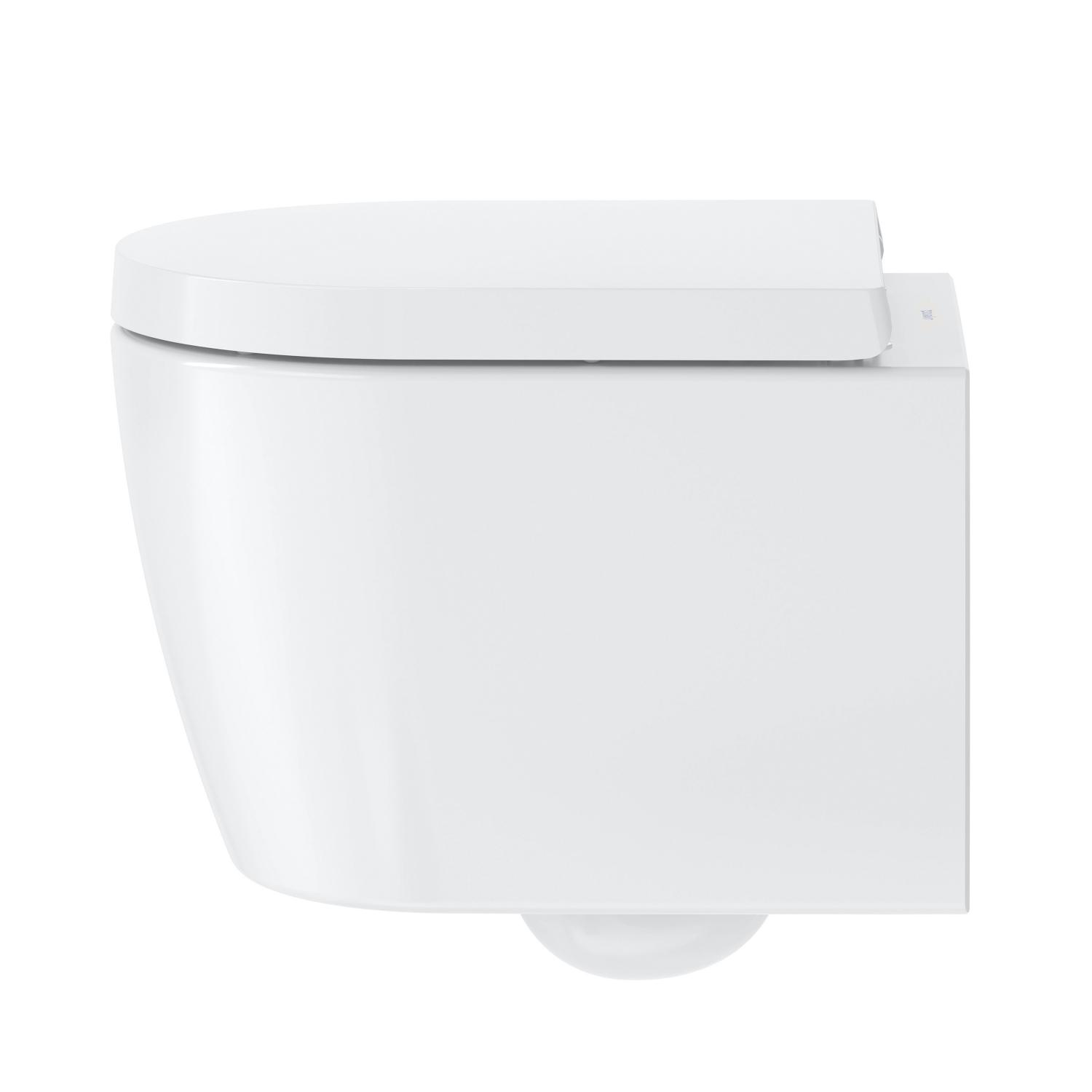 Vas WC Duravit 2530090000, Me by Starck, montaj suspendat, zona montaj interior, tip clatire jet de apa, alb [14]