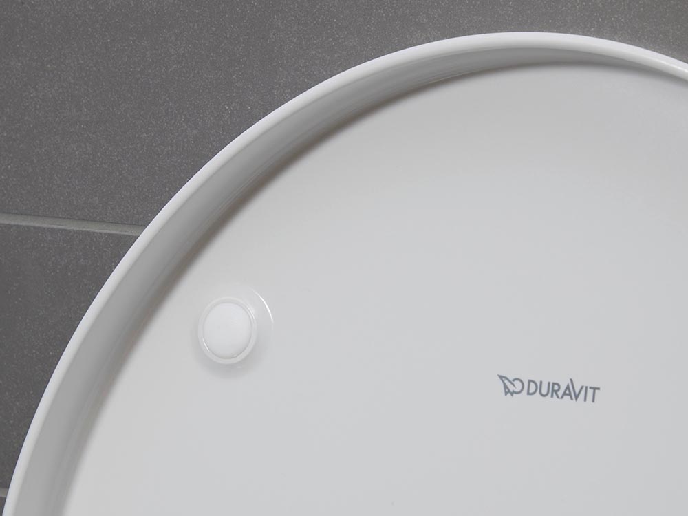 Set vas WC Duravit 45750900A1, No 1, montaj suspendat, tip clatire jet de apa, tip evacuare orizontala, alb [12]