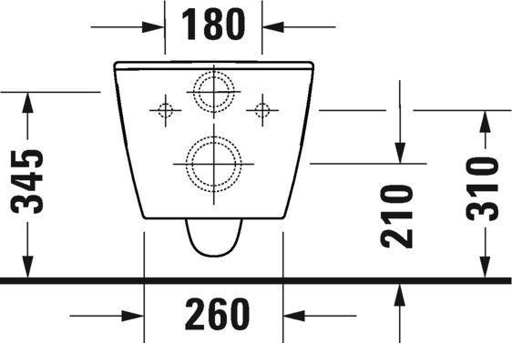 Vas WC Duravit 2586092000, Soleil, montaj suspendat, tip clatire jet de apa, tip evacuare orizontala, alb [4]