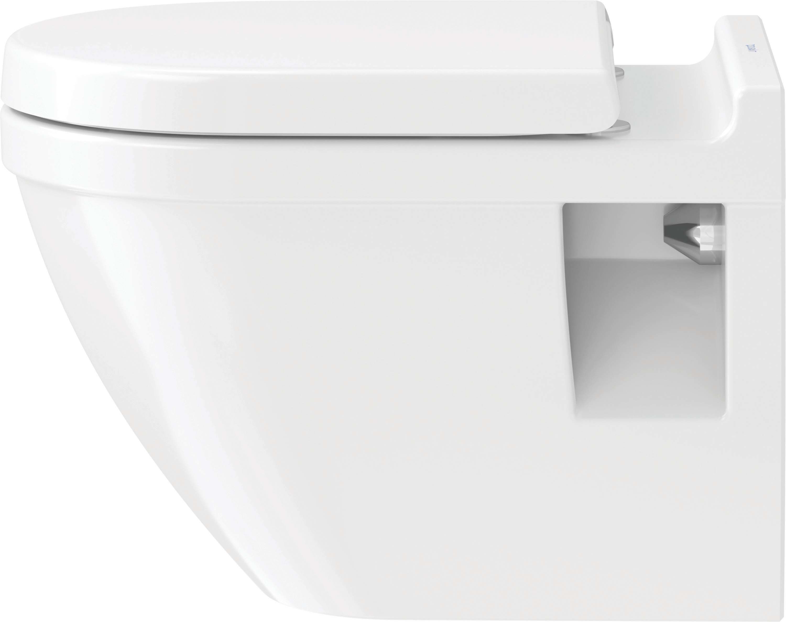 Vas WC Duravit 2200090000, Starck 3, montaj suspendat, zona montaj interior, tip clatire jet de apa, alb [6]