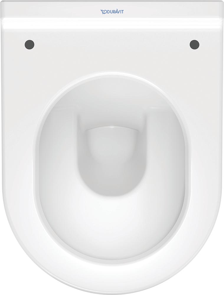 Vas WC Duravit 2202090000, Starck 3, montaj suspendat, tip clatire jet de apa, tip evacuare orizontala, alb [1]