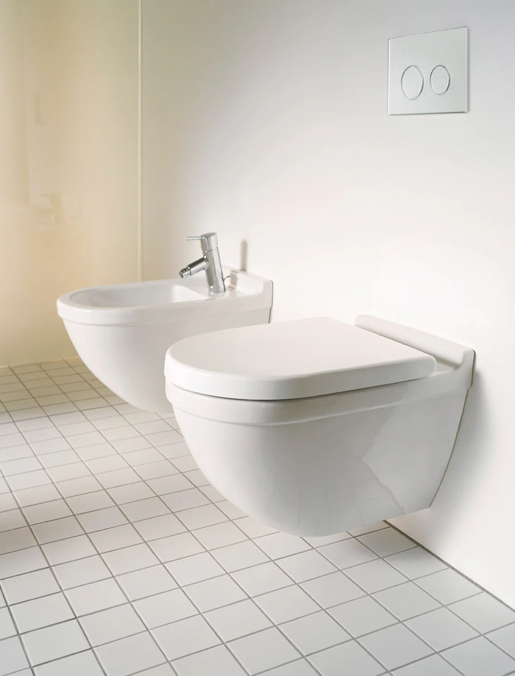 Vas WC Duravit 2226090000, Starck 3, montaj suspendat, tip clatire jet de apa, tip evacuare orizontala, alb [3]