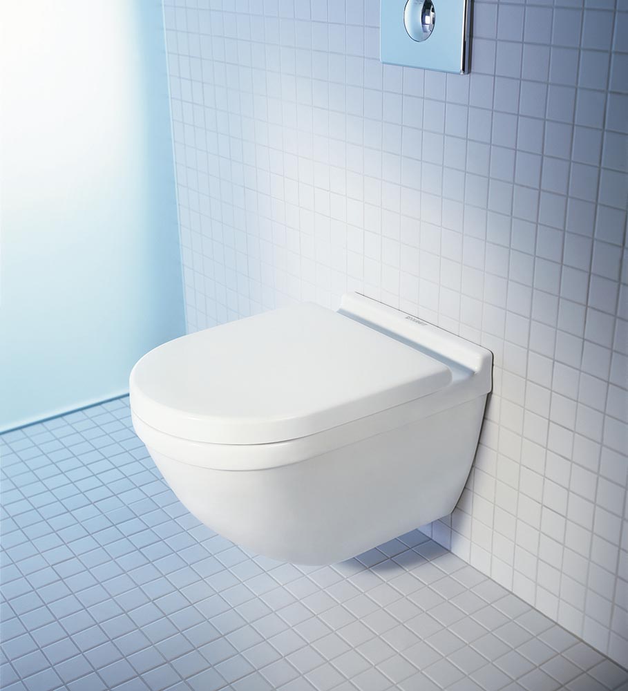 Vas WC Duravit 2527090000, Starck 3, montaj suspendat, tip clatire jet de apa, tip evacuare orizontala, alb [13]