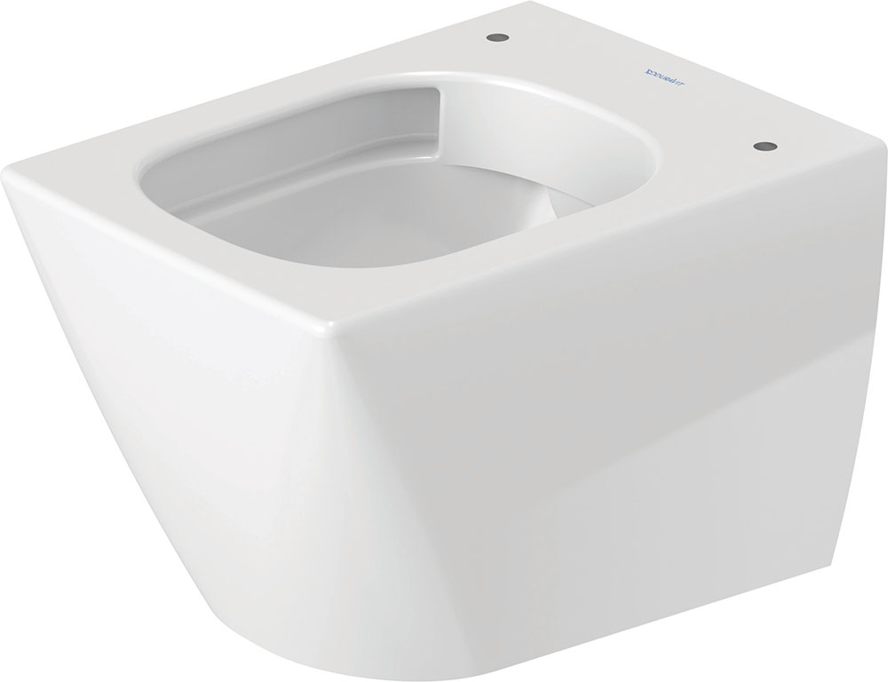 Duravit  Wc duravit viu, suspendat, rimless, fara capac, wondergliss, alb, 25730900001