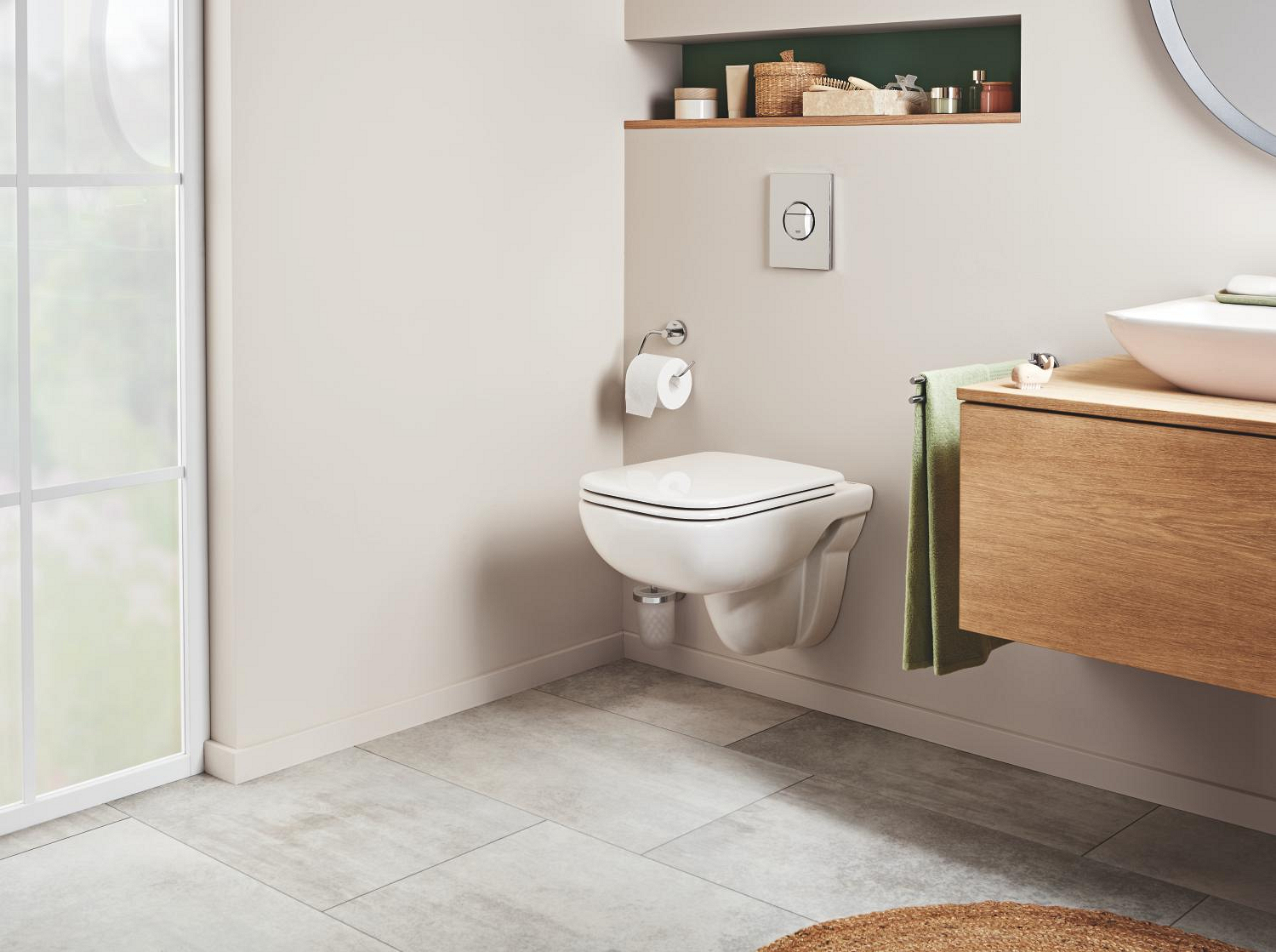 WC Grohe BauEdge, suspendat, Rimless, alb, 39809000…