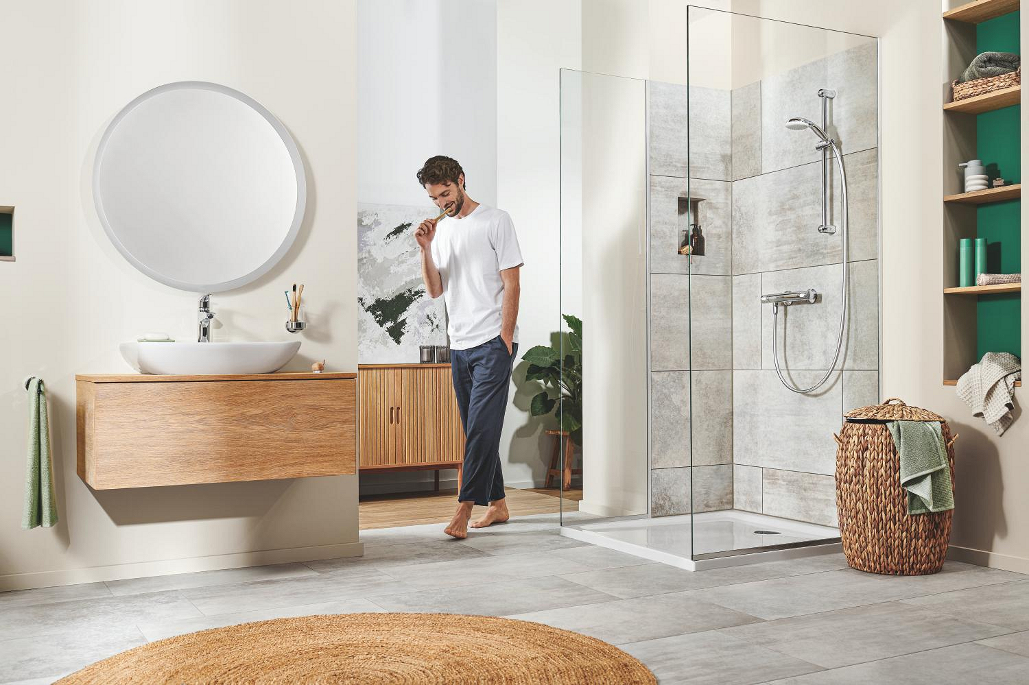 WC Grohe BauEdge, suspendat, Rimless, alb, 39809000…