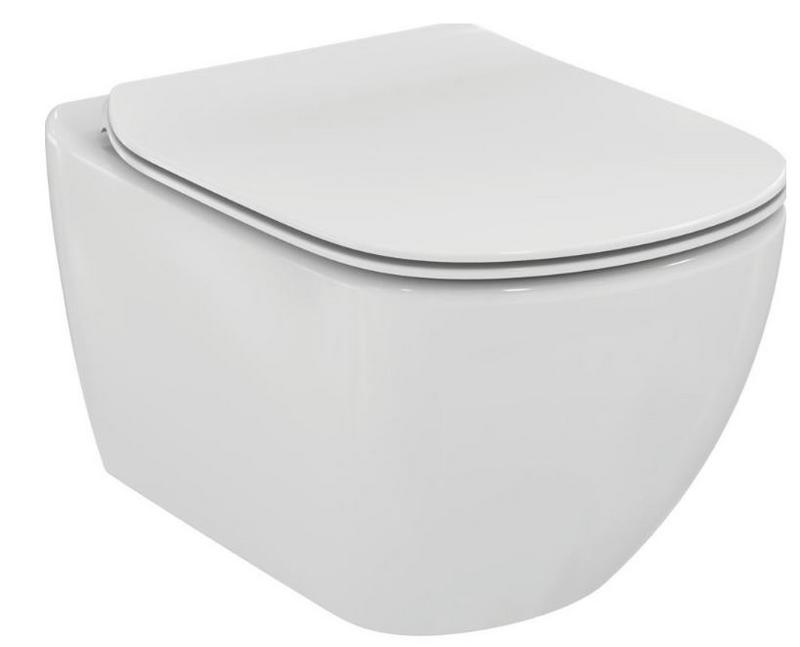 Ideal Standard Wc ideal standard tesi, suspendat, aquablade, rimless, capac softclose alb, t354601