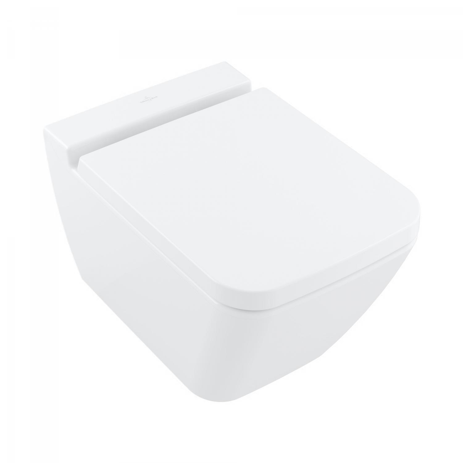 Villeroy and Boch Wc villeroy & boch finion, suspendat, directflush, ceramicplus, fara capac, alb, 4664r0rw