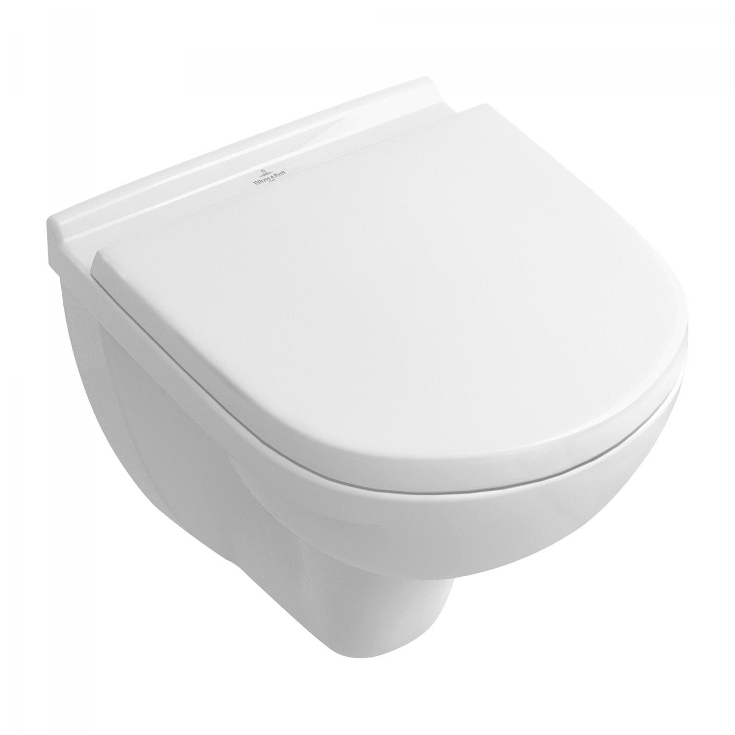 Villeroy and Boch Wc villeroy & boch o.novo, suspendat, directflush, capac softclose, alb, 5688hr01