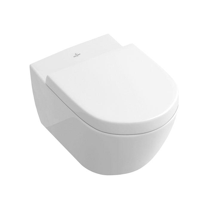 Villeroy and Boch Wc villeroy & boch subway 2, suspendat, aquareduct, ceramicplus, fara capac, alb, 560010r1