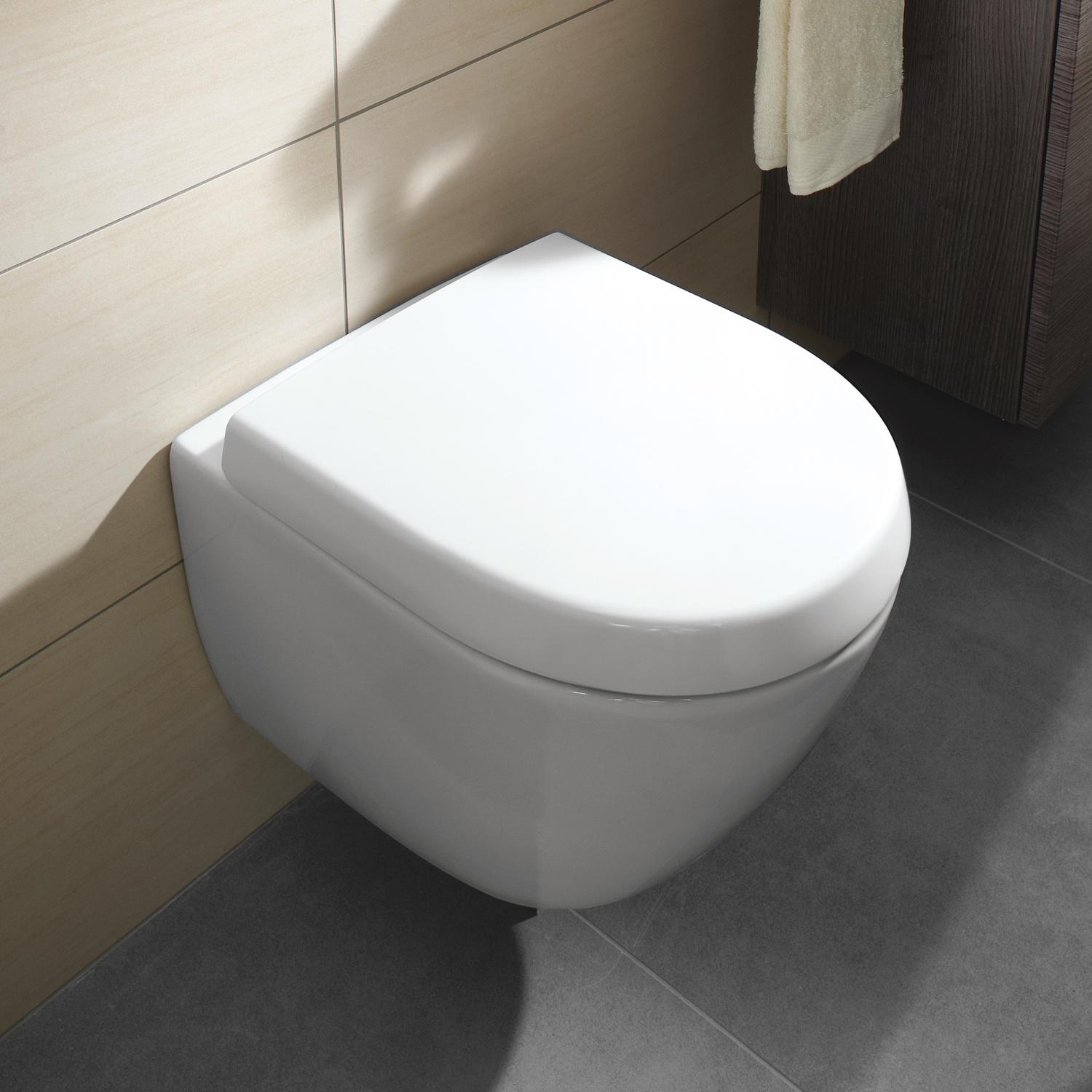 WC Villeroy & Boch Subway 2, suspendat, DirectFlush, alb,…