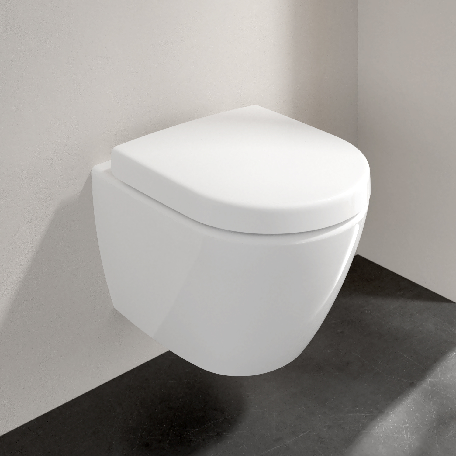WC Villeroy & Boch Subway 2, suspendat, DirectFlush, alb,…
