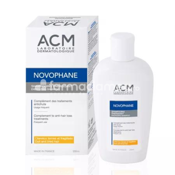 Îngrijire păr - Novophane Sampon Energizant, 200ml ACM , farmaciamea.ro
