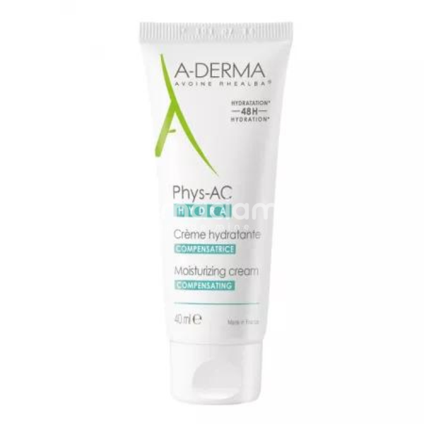 Îngrijire ten - A-derma Phys-AC Hydra Crema hidratanta pentru ten cu tendinta acneica, 40 ml, farmaciamea.ro