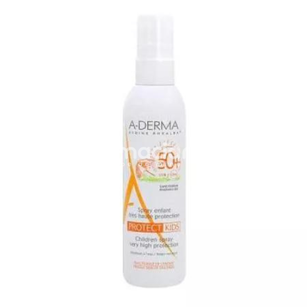 Protecție solară - A-Derma Protect Spray pentru Copii SPF 50+, 200 ml, farmaciamea.ro