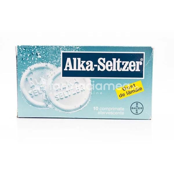 Durere OTC - Alka Seltzer Zitronen, 10cp.eff, Bayer, farmaciamea.ro