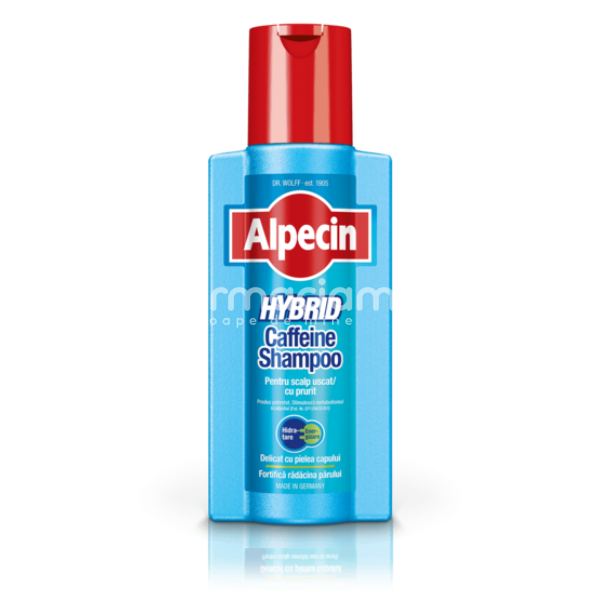 Îngrijire scalp - Alpecin Hybrid Caffeine Sampon, 250 ml, farmaciamea.ro