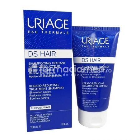 Îngrijire scalp - Uriage DS HAIR Sampon tratament kerato - reductor, 150 ml, farmaciamea.ro