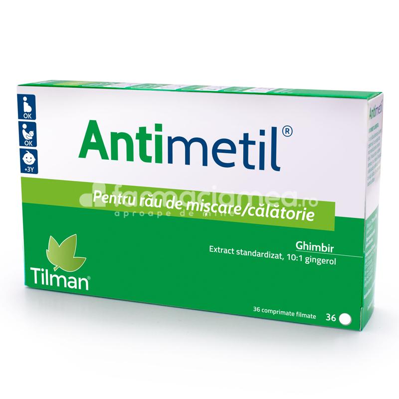 Antiemetice - Antimetil x 36 comprimate filmate, farmaciamea.ro