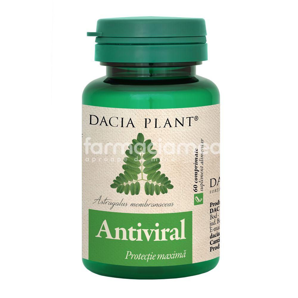 Suplimente naturiste - Antiviral pentru imunitate, de la 5 ani, 60 comprimate, Dacia Plant, farmaciamea.ro