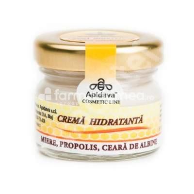 Creme şi măşti de faţă - APIDAVA Crema hidratanta cu miere propolis x 30ml, farmaciamea.ro