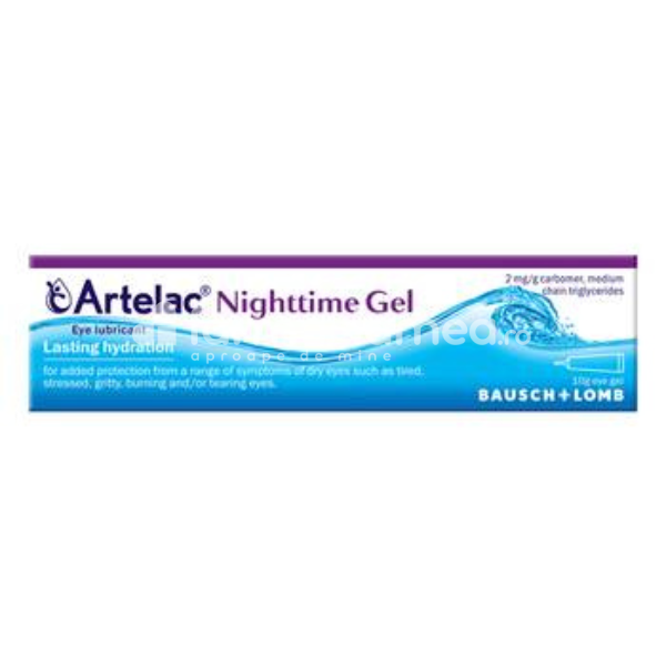 Produse oftalmologice - Artelac Night Gel Oftalmic 10 ml, Bausch&Lomb, farmaciamea.ro