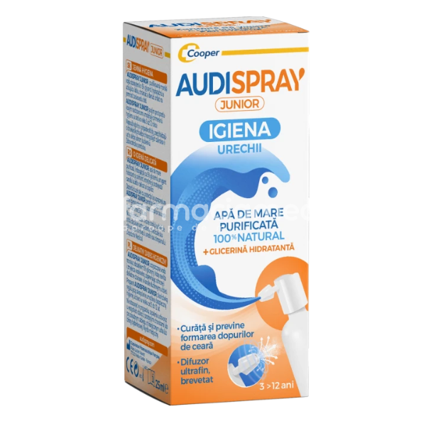 Organe senzitive - Audispray Junior, 25ml Lab Diepharmex, farmaciamea.ro