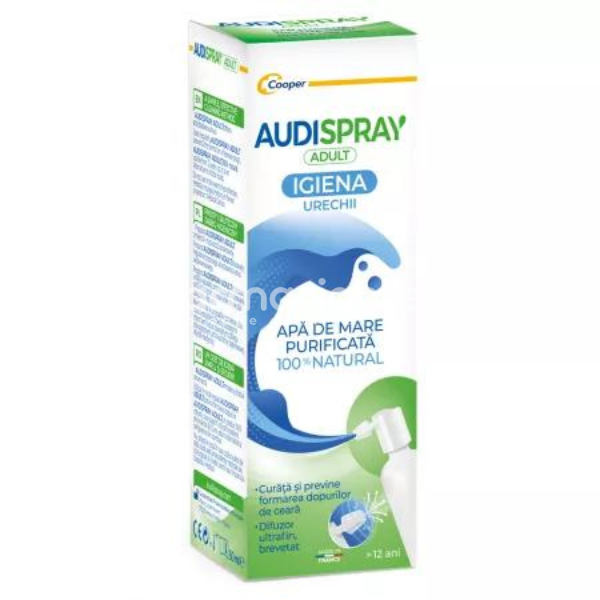 Produse pentru urechi - Audispray pentru Adulti, 50 ml Lab Diepharmex, farmaciamea.ro