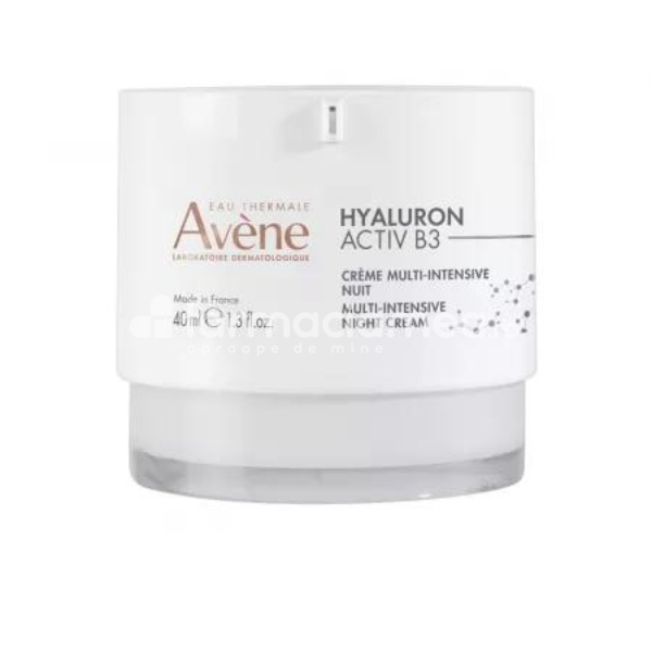 Îngrijire ten - Avene Hyaluron Active B3 Crema Noapte Multi Intensa 40ml, farmaciamea.ro