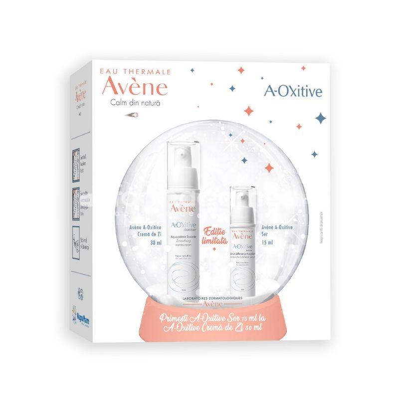 Îngrijire ten - Avene A-Oxitive Crema de zi + A-Oxitive Ser antioxidant Cadou, 30 ml + 15 ml, farmaciamea.ro